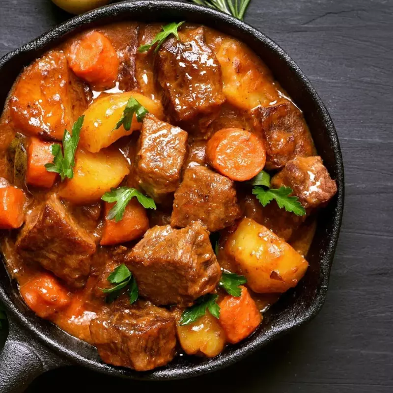 Guisado de carne c/ legumes