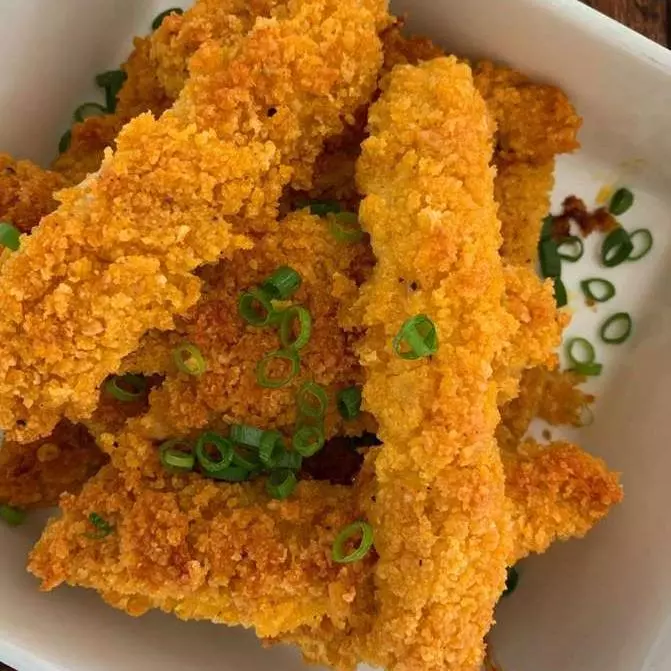 Tiras de Frango Panado