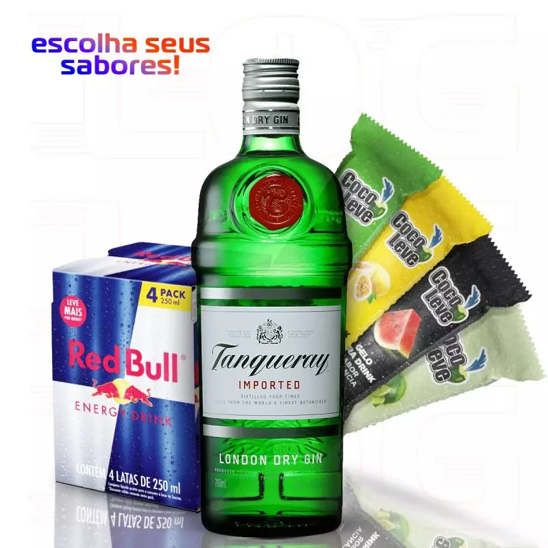 COMBO GIN TANQUERAY + RED BULL
