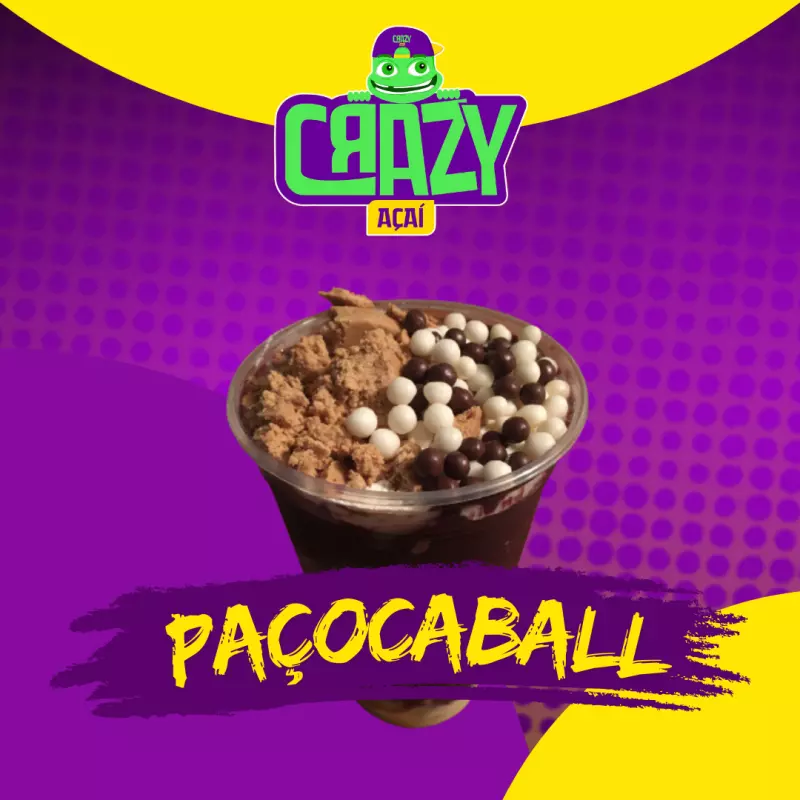 Copo Paçoca Ball 300ml