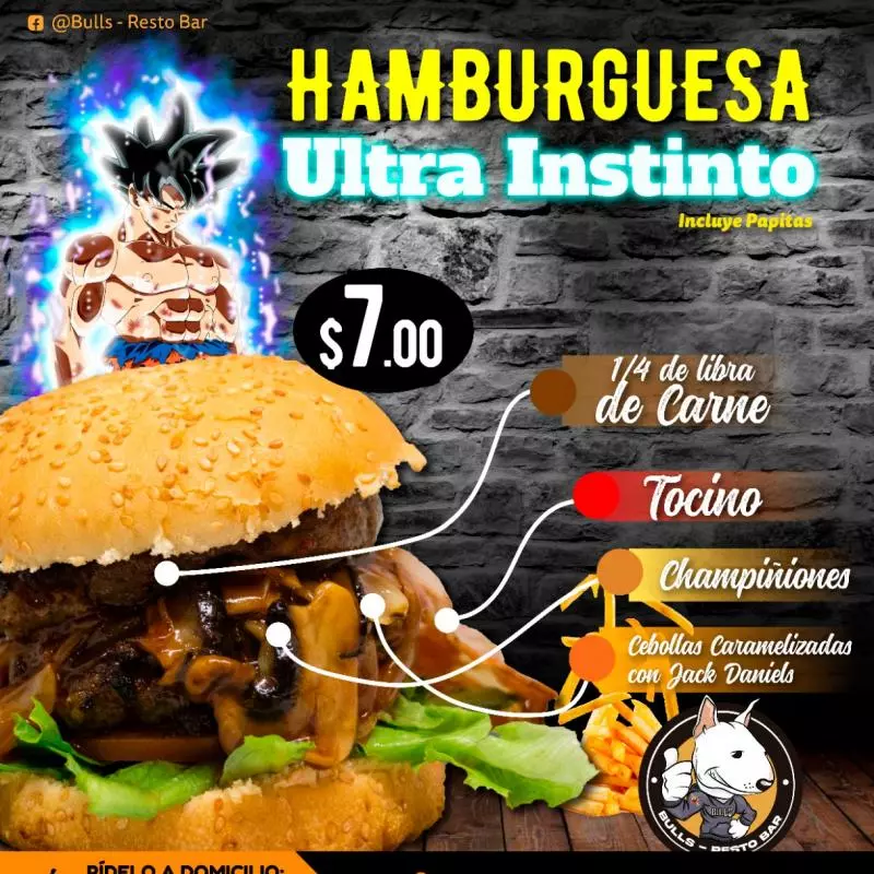 HAMBURGUESA ULTRA INSTINTO