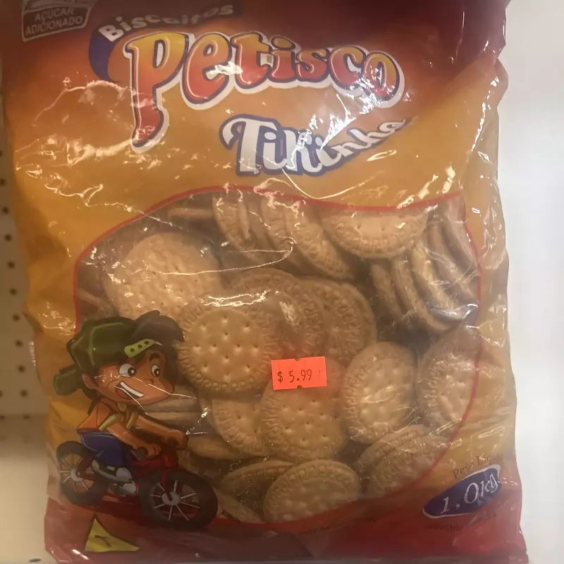 Biscoitos petisco tikinha 1kg
