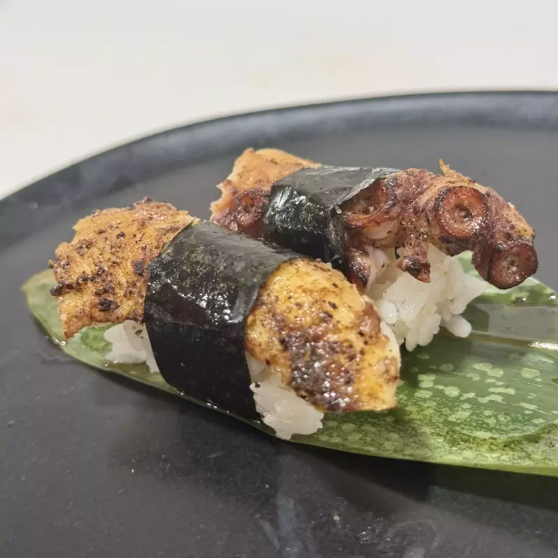 Niguiri Polvo Temperado ( 4 un)