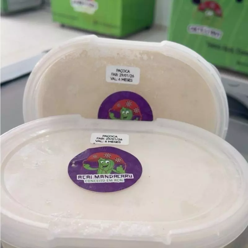 1 LITRO DE SORVETE DE PAÇOCA