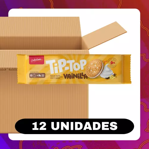 Docena Tip Top Galleta Vainilla 96g