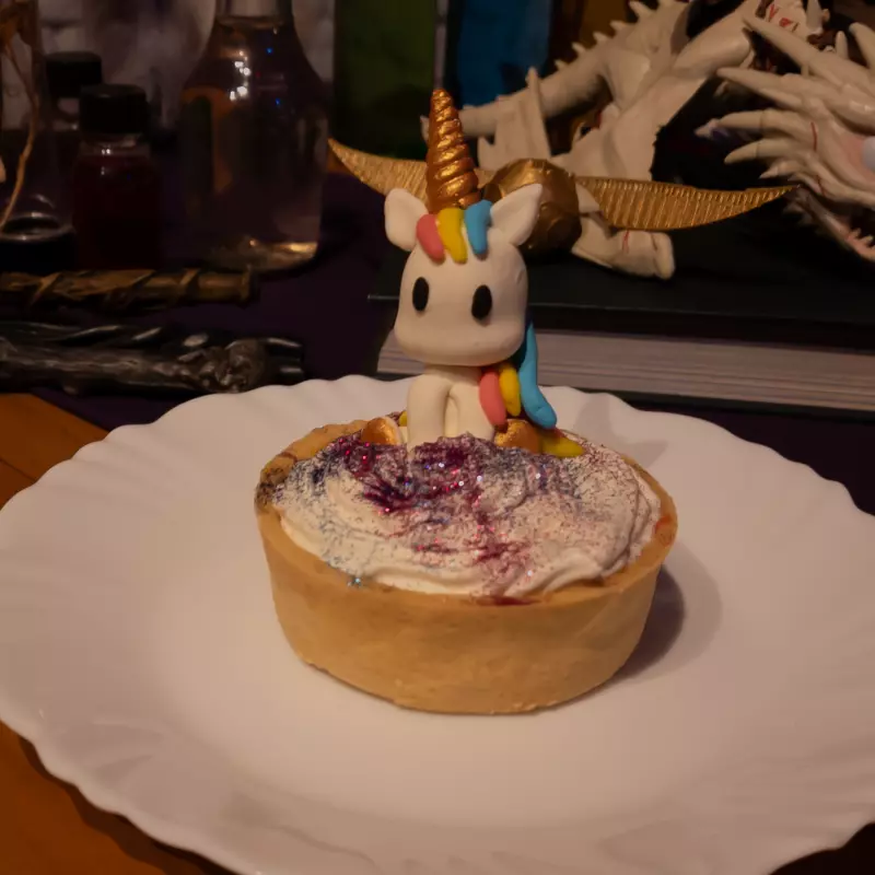 Cheesecake com Unicórnio