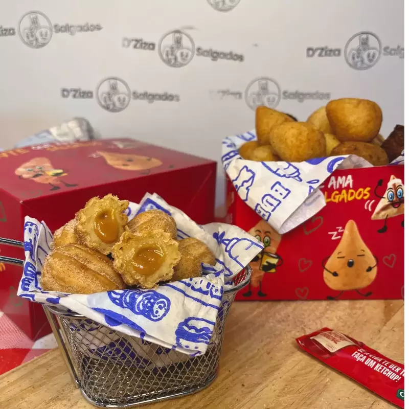 60 Salgados + 20 Churros