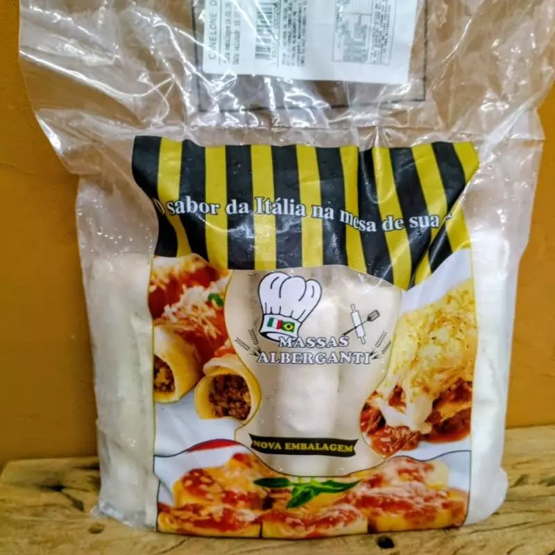 CANELLONI RECHEADO COM FRANGO 1kg