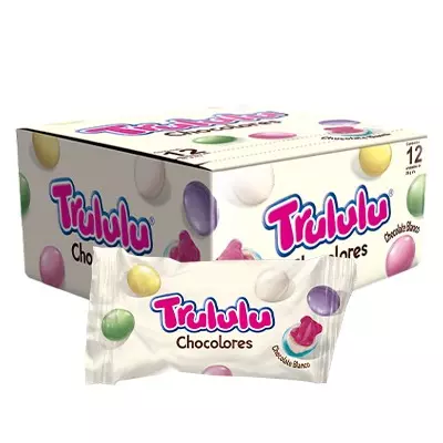 TRULULU CHOCOLORES BLAN(30G)