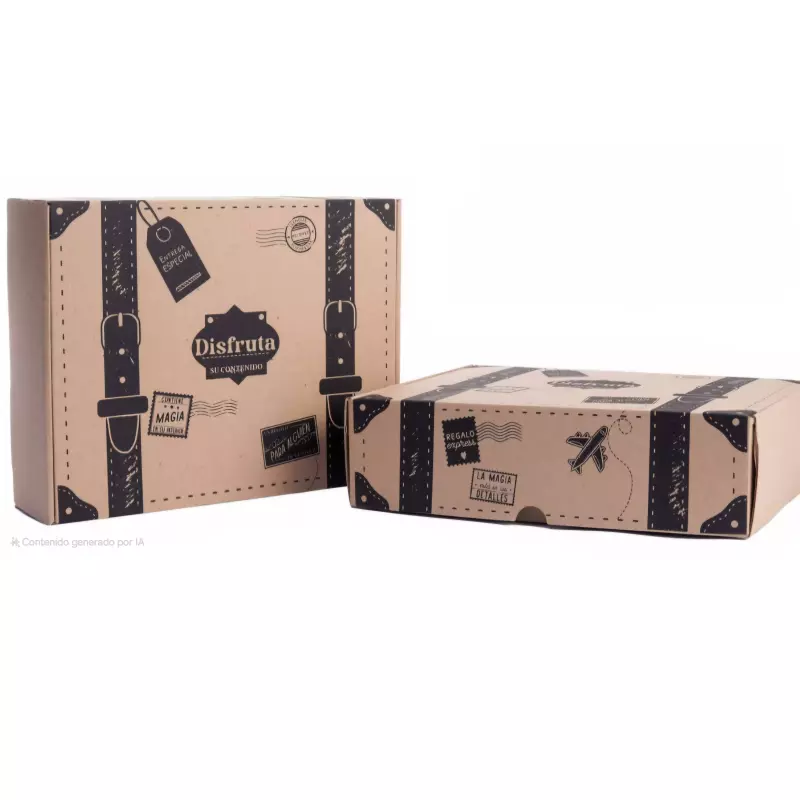 Caja viajera - carton corrugado