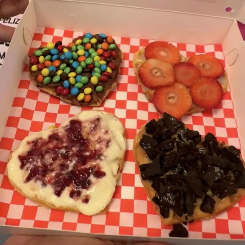 Waffle corazón ♥️