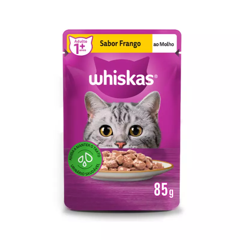 Whiskas Sachê Frango 85g