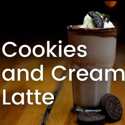 LATTE DE COOKIES AND CREAM