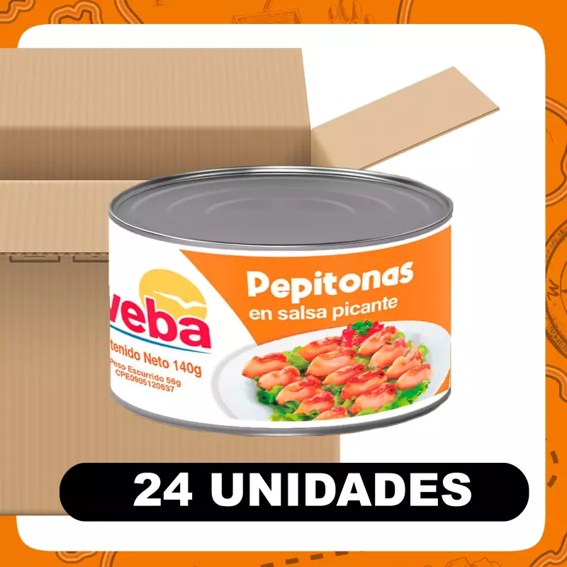 Bulto Eveba Pepitona Picante 140g