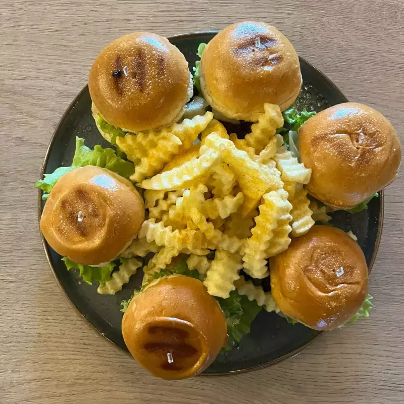 Mini hamburguesitas virales