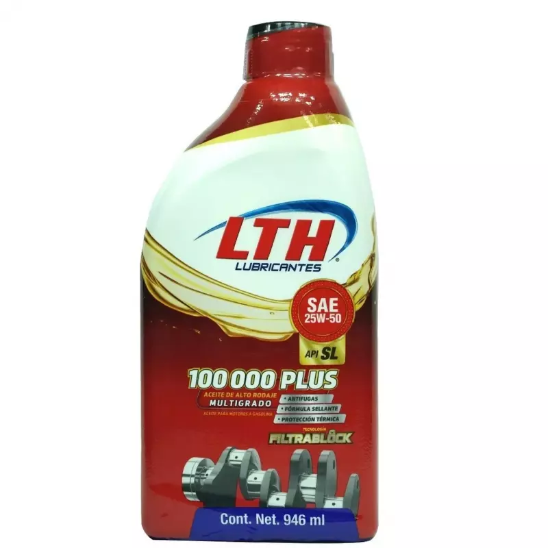 LTH SAE 25w-50 de 946 ml.