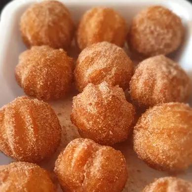 Mini churros (Brigadeiro)