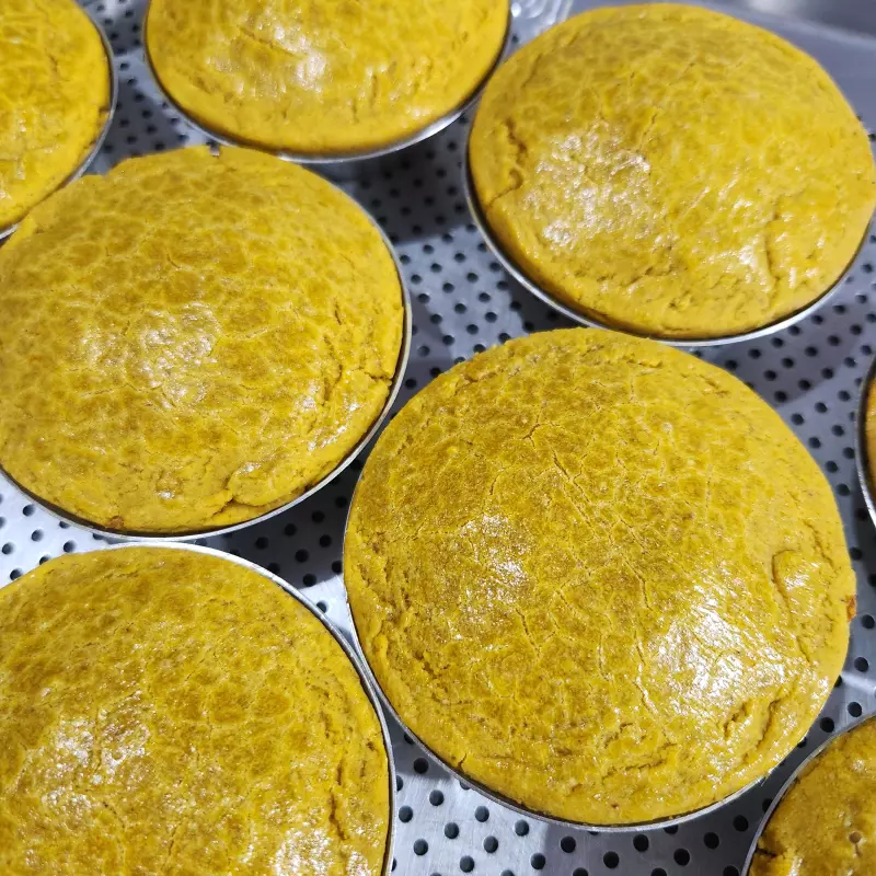 Empada de frango com palmito (2 und)