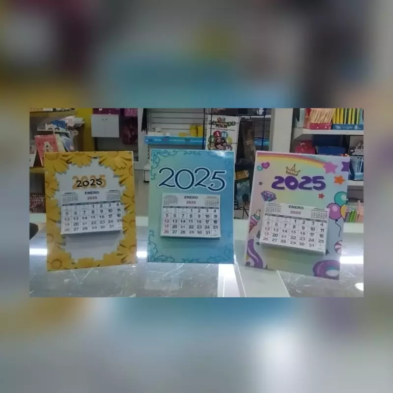 Calendario de mesa 2025