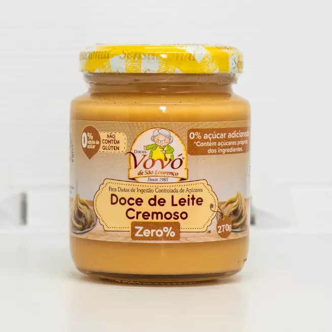 Doce de Leite Cremoso Zero% - 210g