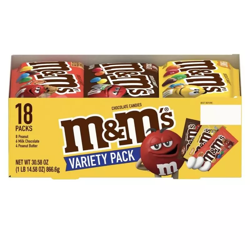 M&M variados unidad
