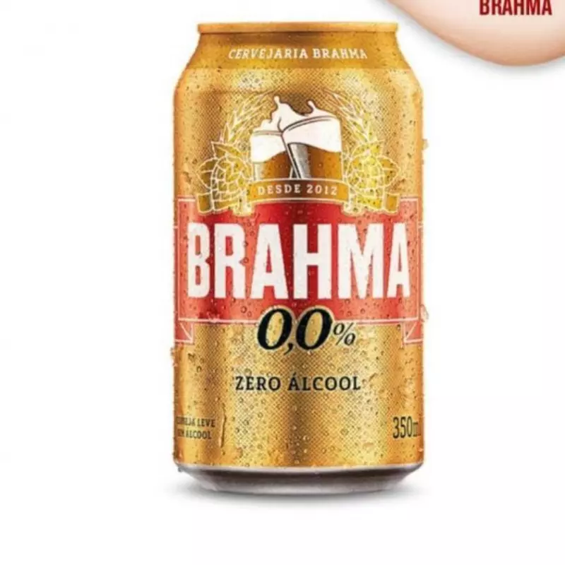 Brahma  Zero Alcool Latinha 350ml