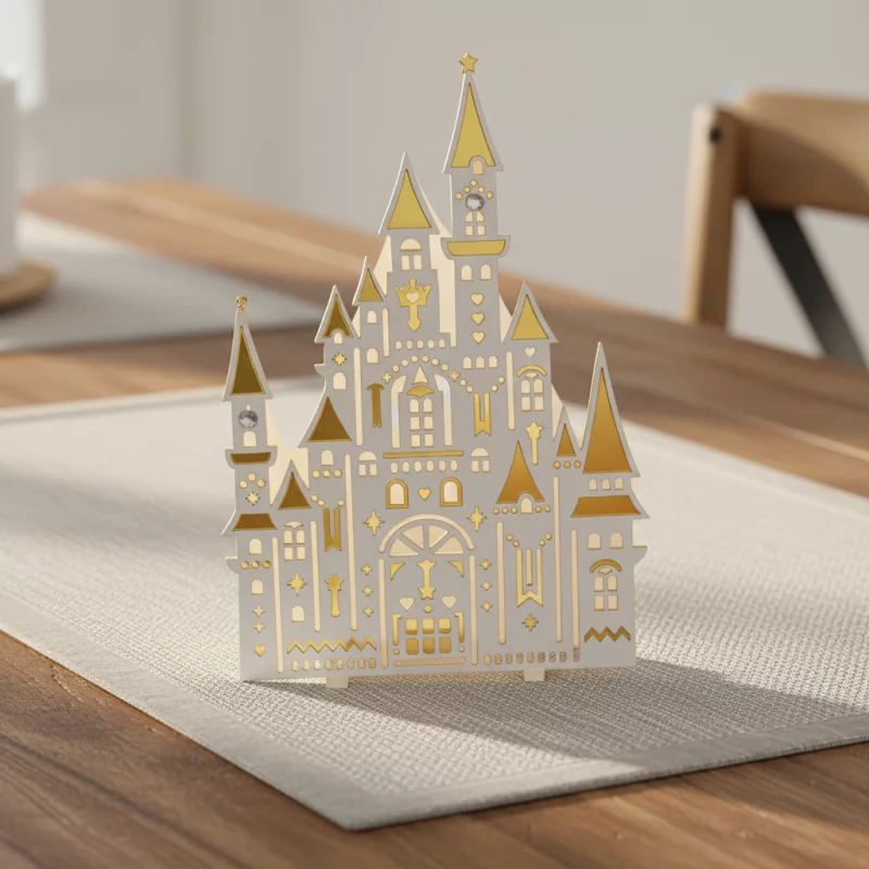 157 TOPPER CASTILLO  - 16X10CM