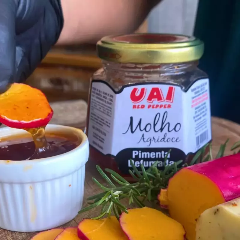 Molho Agridoce de Pimenta Defumada