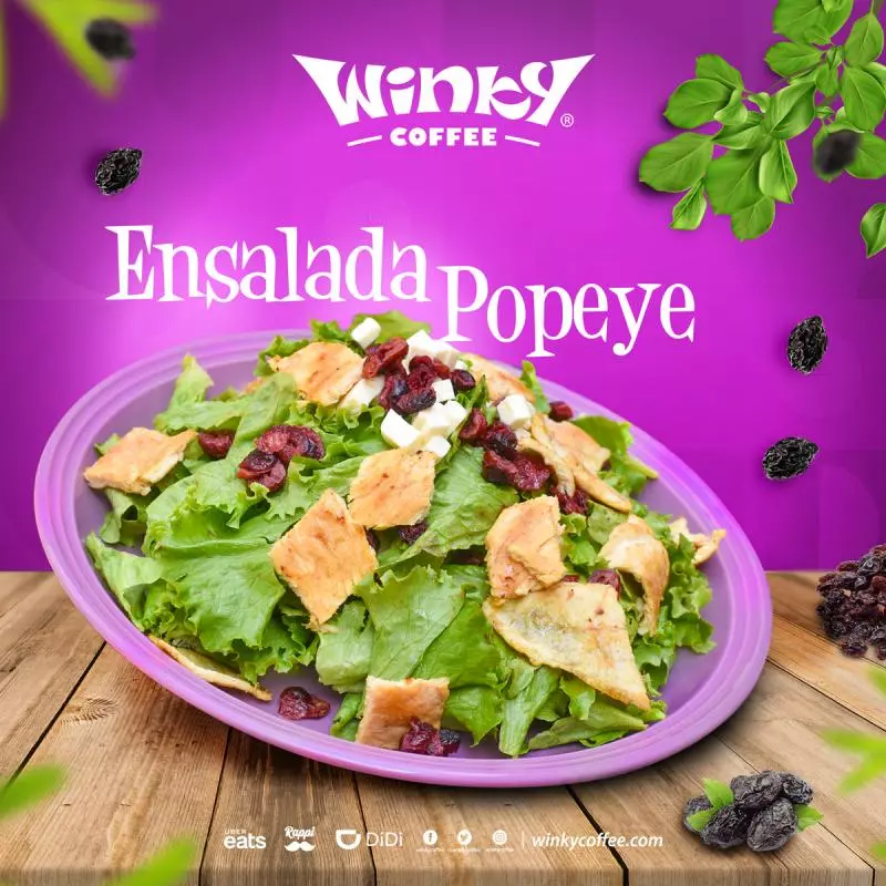 Ensalada popeye