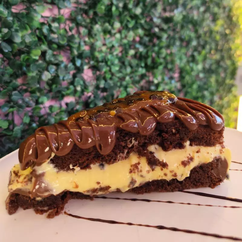 Fatia de Maracujá com Chocolate