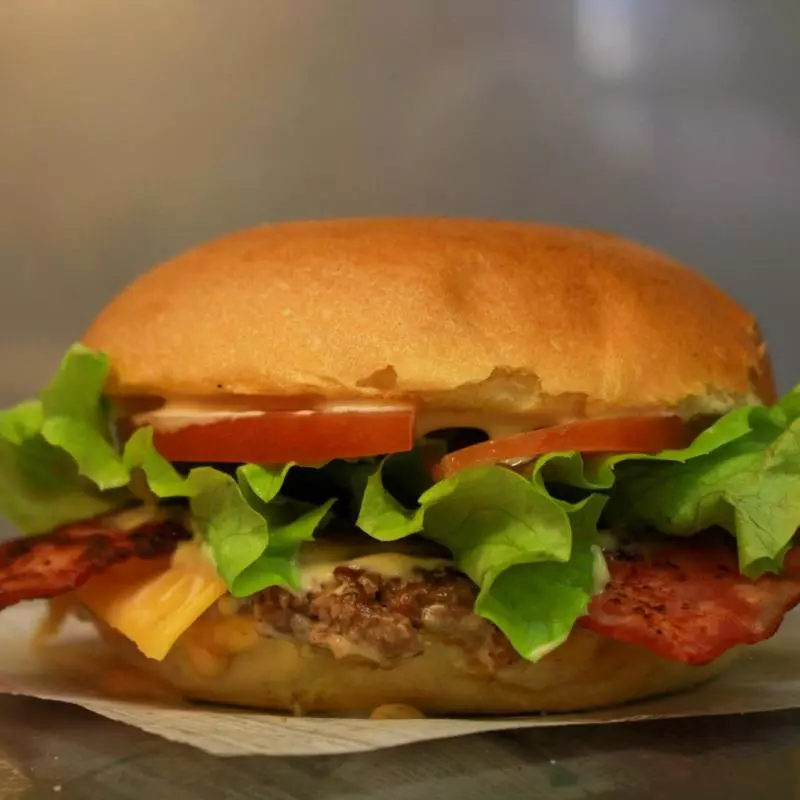 HAMBURGUER Salad Bacon+batata