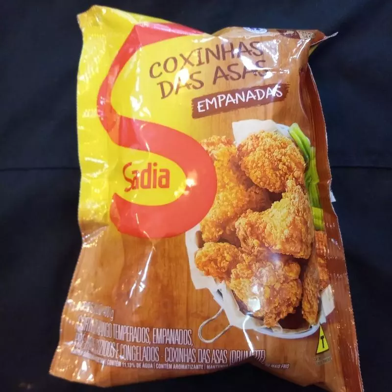 Coxinha da Asa Temperada e Empanada