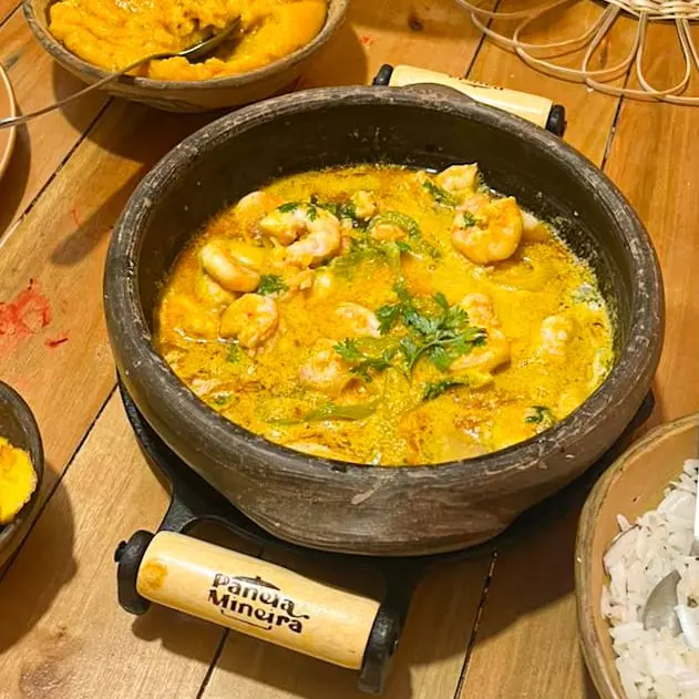Moqueca de camarão