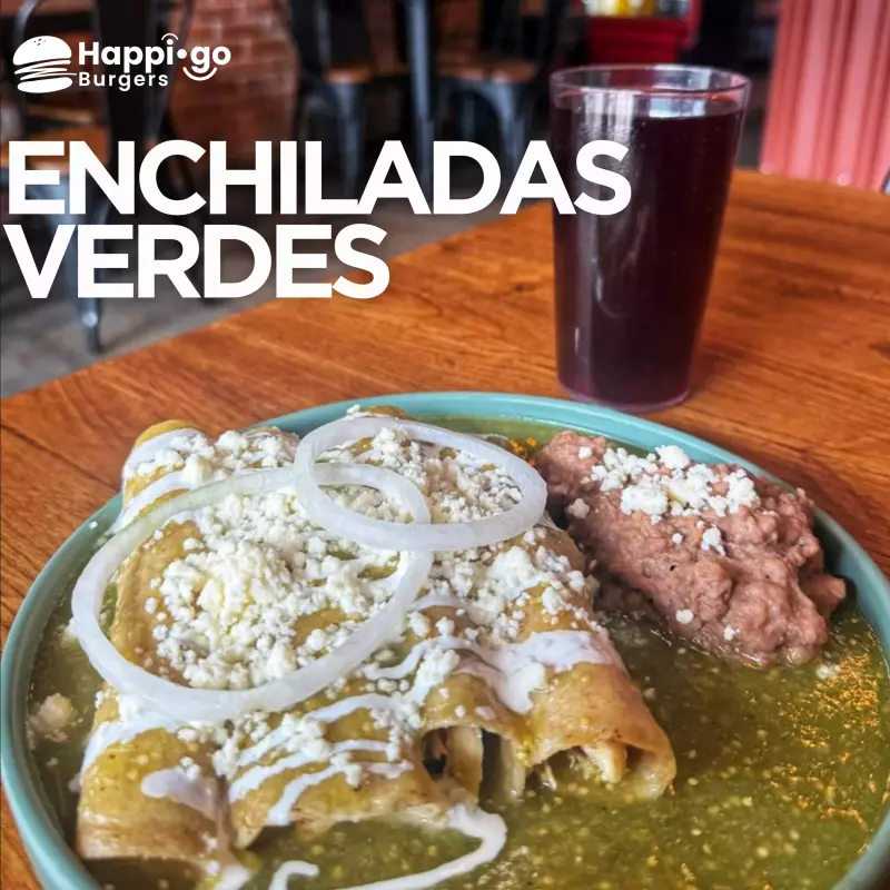 Enchiladas verdes