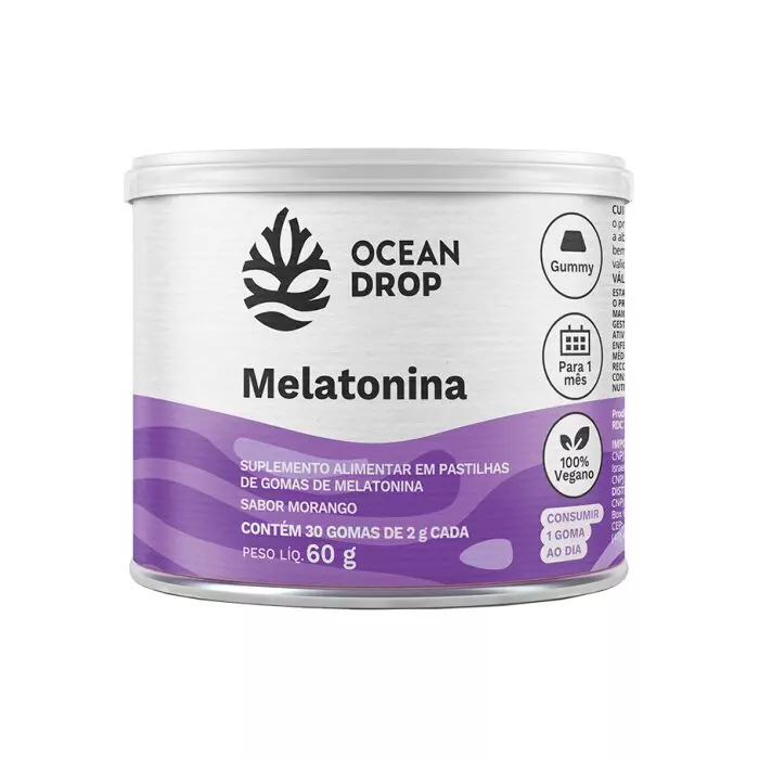 Melatonina - Ocean Dropp; 30 gomas