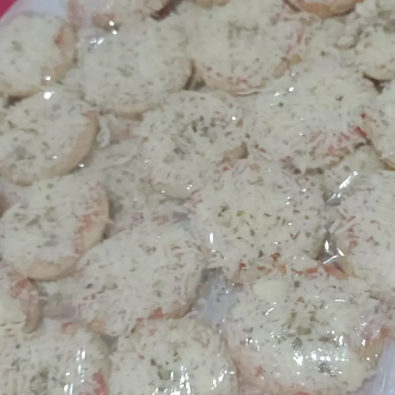 MINI MUSSARELA BANDEJA  20 unid.