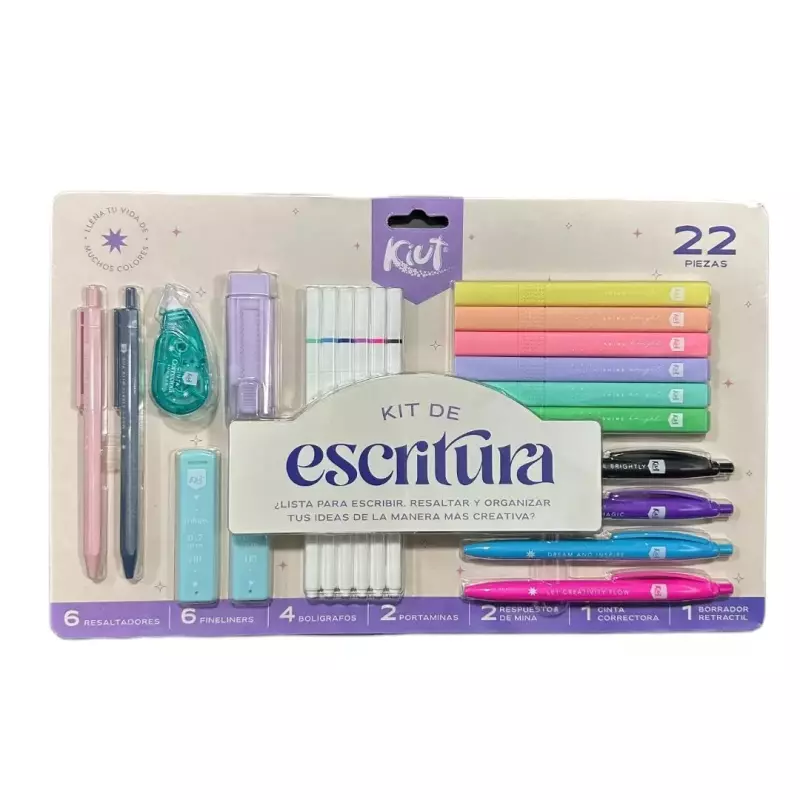 Set Kiut Escritura COD 041948