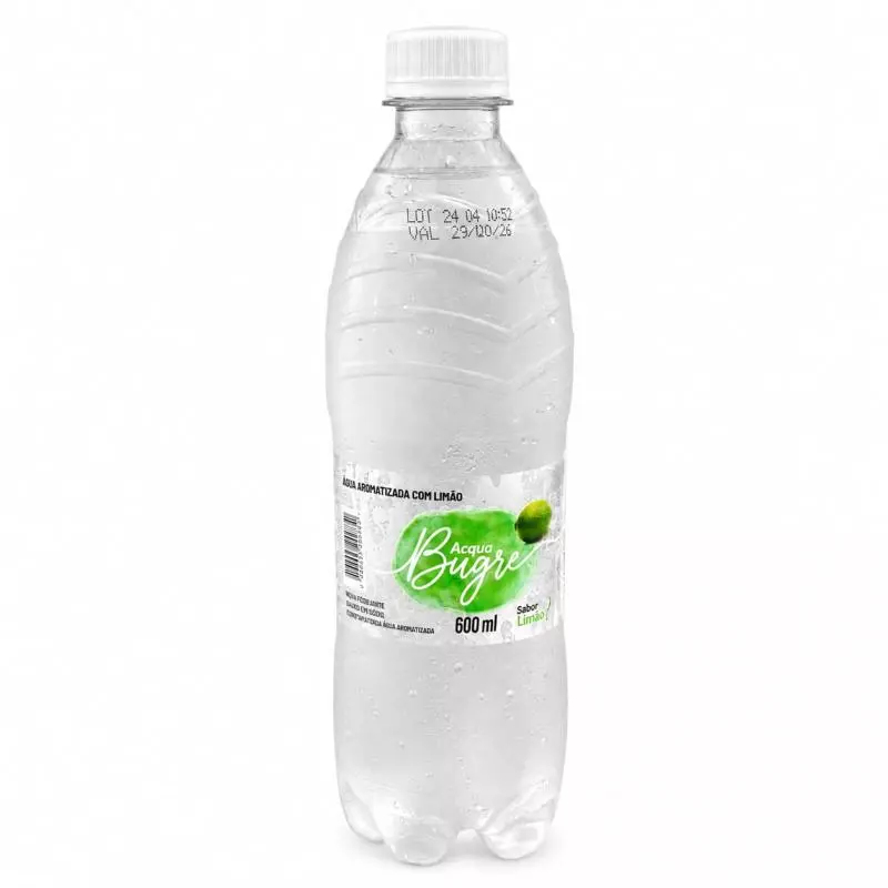 Água Acqua Bugre Limao 600ml