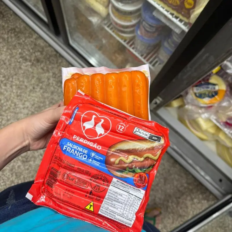 3 x Salsicha de Frango
