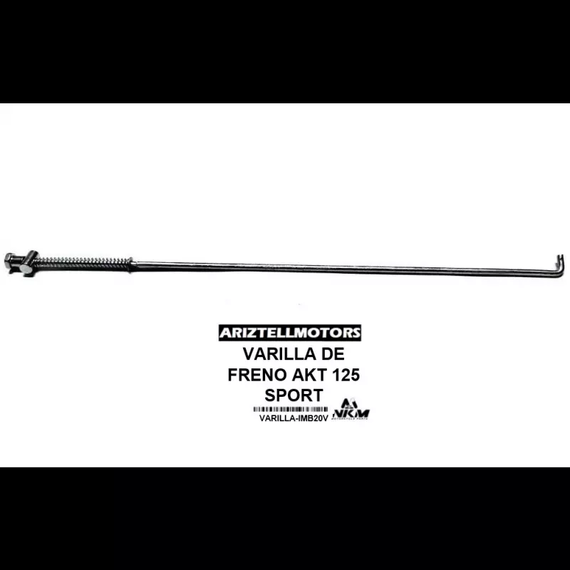VARILLA DE FRENO TRASERO AKT125 SPOR