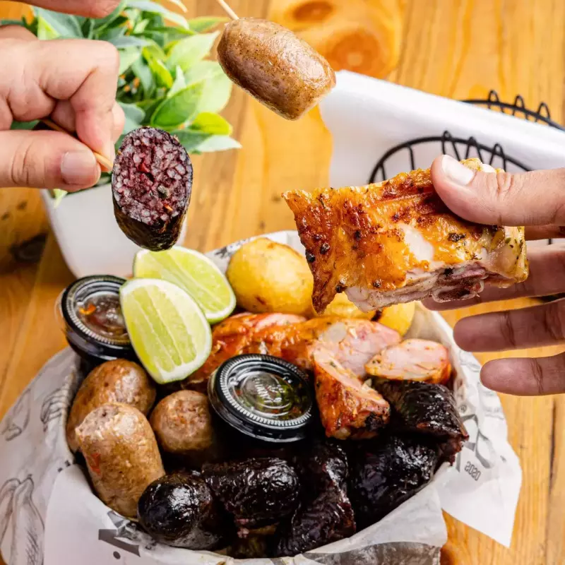 Picada mixta con pollo