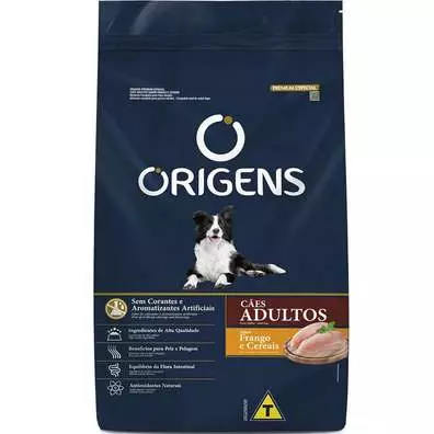 ORIGENS FRANGO E CEREAIS