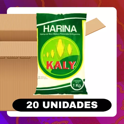Bulto Kaly Harina Maíz 900g