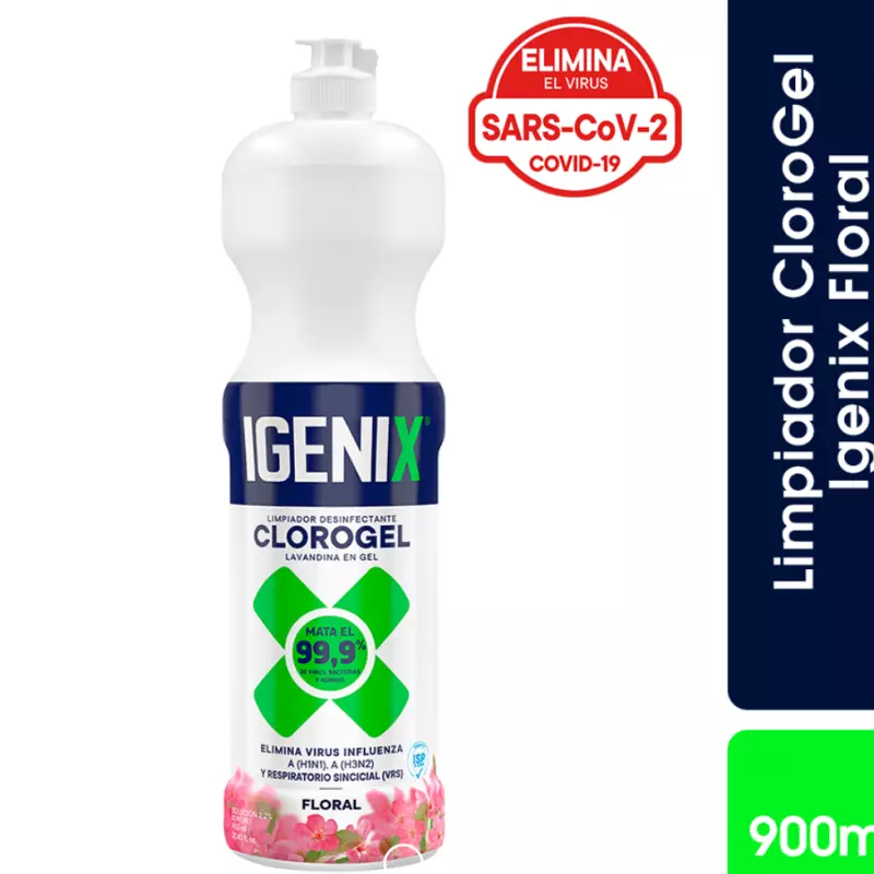 Cloro gel igenix floral 900ml