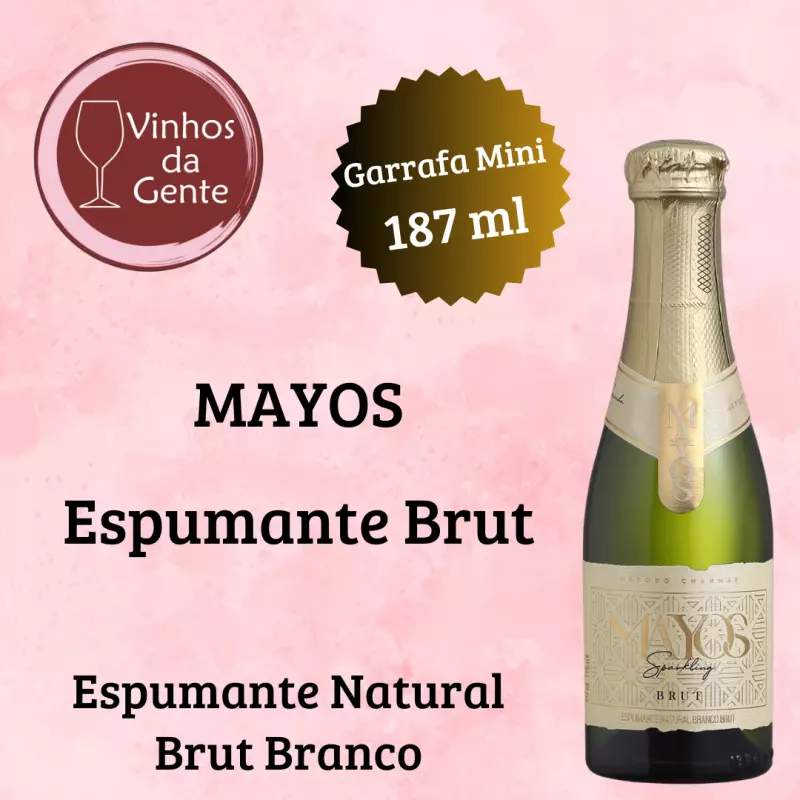MAYOS Espumante Brut Mini 187 ml