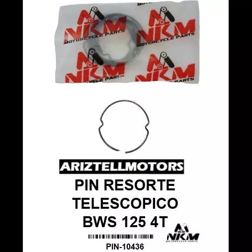 PIN RESORTE TELESCOPICO BWS 125 4T