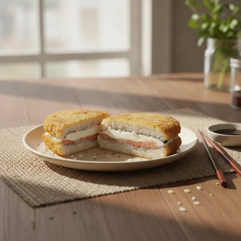 Salmón Filadelfia Sandwich