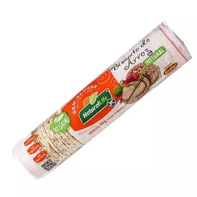 Biscoito de Arroz Natural Life - 80g