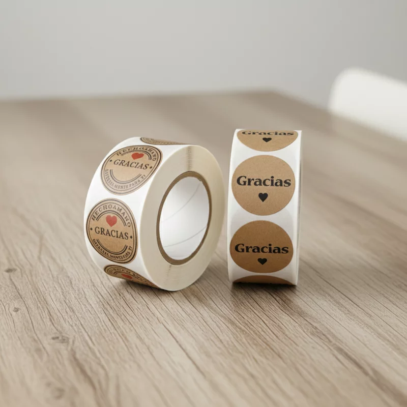 952 STICKERS DE CORAZON- 3X3CM