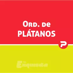 Orden de platanos (PYA)